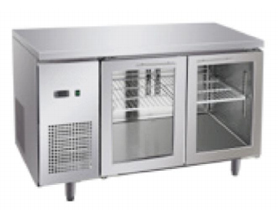 卧式玻璃门两门工作台IHF-1.2/2WGA-Z