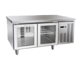 卧式玻璃门两门工作台IHC-1.5/2GA-Y