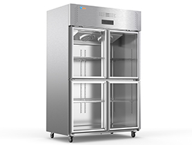 立式玻璃门四门厨房柜(风冷)IVF-4/76WG